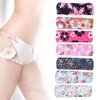 7 piezas de toallas sanitarias de tela reutilizables, almohadillas menstruales