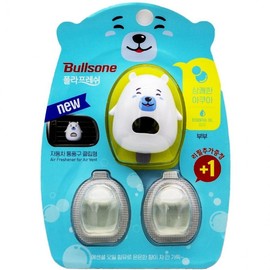 Bullsone Polar Fresh Vent Clip Type 4.3ml 2 - Aqua scent 10ea