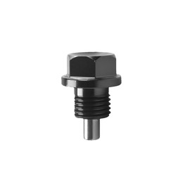 Car Magnetic Oil Drain Plug, Aluminum Alloy Oil Drain Plug with Copper Crush Washer Gasket, Sump Drain Nut Oil Drain Bolt Screw, Professional Auto Replacement for Most Vehicles