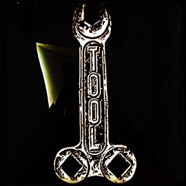 TOOL 10,000 DAYS SET2 SQUARE+3 ROUND KEYCHAINS LOT OF FIVE