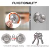 Brigligh High-Security Stainless Steel Door Handle - with Lock and