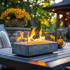 HappyFiller Crushed Glass for Resin Art,Broken Piece Granules Crafts,Vase Fillers Candle Holder Sand Pebbles,Succulent Terrarium Decor,Tabletop Fire Pit,Aquarium Fishbowl,Transparent 1.3LB