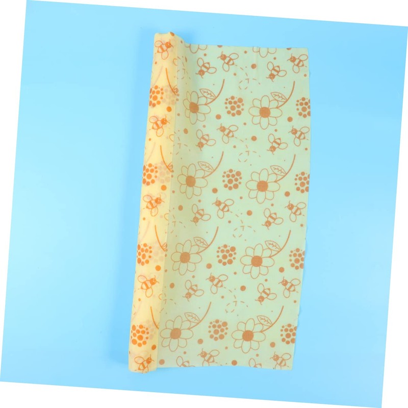 DOITOOL 1Roll Beeswax Food Wraps Organic Cotton Reusable Food Preservation
