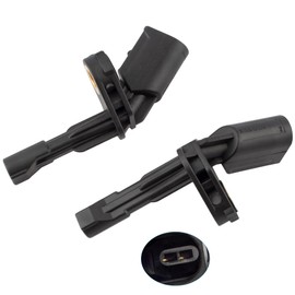 BOXI Rear Left Right ABS Wheel Speed Sensor ABS Sensor Brake Sensor for A3 / A3 Quattro/TT | for VW Jetta/Beetle/Passat/Tiguan/Golf/GTI / R32 | ALS468 ALS469 WHT003858 WHT003859 (Set of 2)