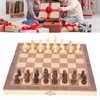 3‑In‑1 Chess Checkers Gobang Folding Chess Board Portable Interactive Chess