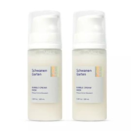 Schnauben Garten 슈바넨가르텐 올인원 버블 크림 마스크 팩 100ml 2개 Schwannengarten All-in-One Bubble Cream Mask Pack 100ml 2pcs