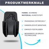 3D-Druck Camper Key Holder Suitable for Ducato 8 Motorhome/Caravan (Black)