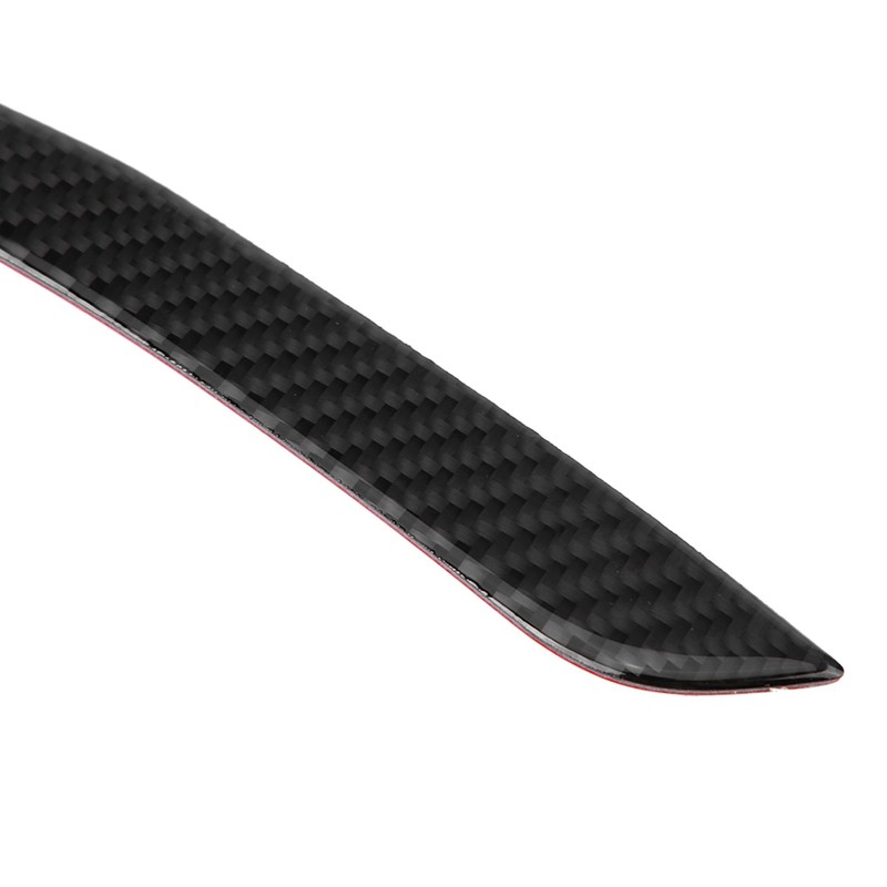 Pair Carbon Fiber Headlight Eyebrow Eyelid Cover for 3 Series