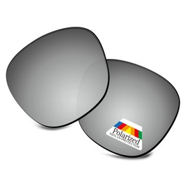 Bwake Replacement Lenses for BOSE Soprano Sunglasses POLARIZED, Satin Silver, Soprano