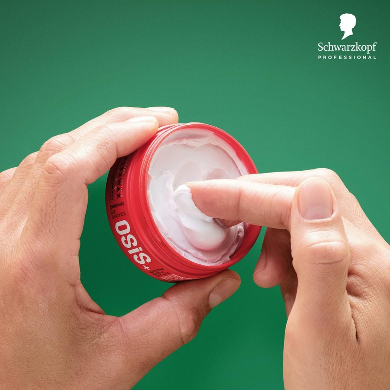 Schwarzkopf Professional OSiS Flexwax Hair Styling Wax Malleable Cream Hair