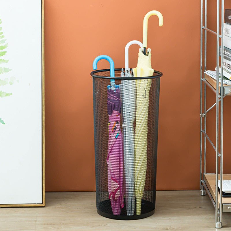 Youeon 2 Pack Large Umbrella Holder, 10.5x20 Inch Metal Mesh