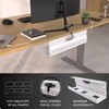 Under Desk Cable Management Tray no Drill – Wire Management