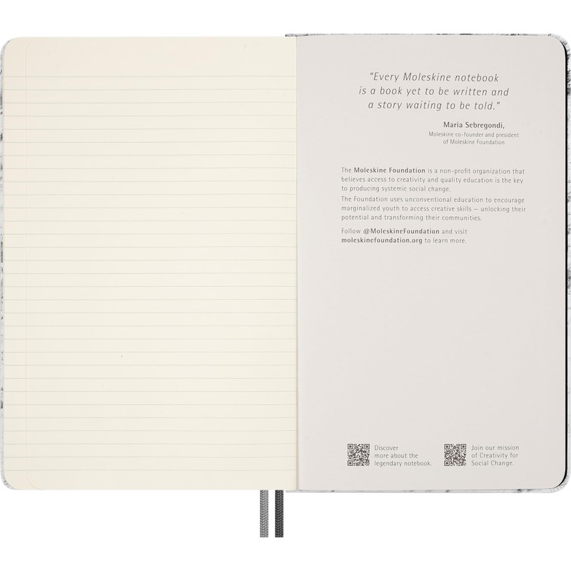 Moleskine SKNTBHL7063S1 NASA-inspired Notebook, Large Size, Width 5.1 x Height