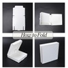CACASO 50 Pcs Mini Pizza Boxes, Square, White, 3.54 x