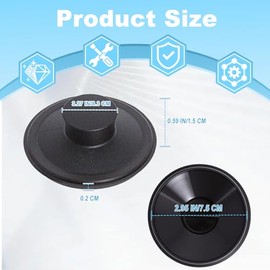 Sink Stopper for InSink-Erator STP-PL Garbage Disposal, Exact Replacement Stopper Drain Compatible with Standard 3-1/2" Drains, Sink Drain Stopper for Kohler, Waste King