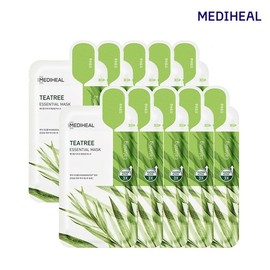 Mediheal Tea Tree Essential Mask 10 Sheets / 메디힐 티트리 에센셜 마스크 10매