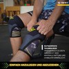 Theyet 7 mm Neoprene Compression Knee Wraps for CrossFit (Pack