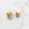 YINETTECH 2 Pcs 1/2 Inch NPT Boat Drain Plug Solid