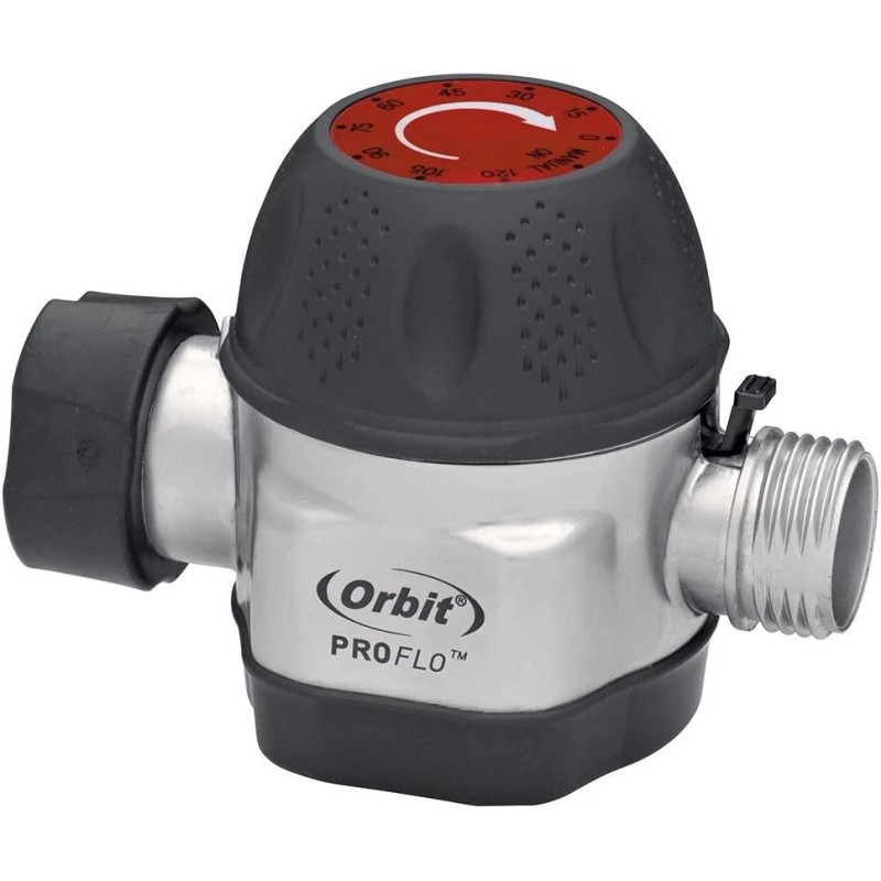 Orbit 62041 Mechanical Watering Timer Pro Flo Heavy-Duty Metal Garden