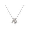 Gold&Deer 14KGP Triple Bold Wave Necklace Ash Gold / 골드앤디어