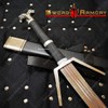 Munetoshi 49" Geralt Silver Sword Monster Slayer Replica with Scabbard