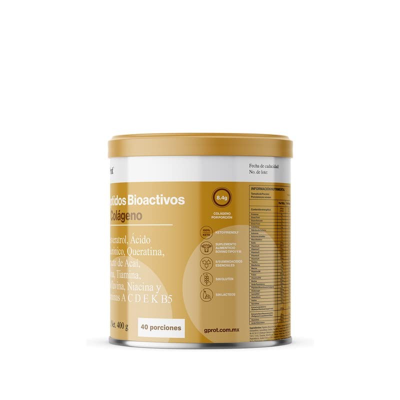 G-PROT | Beauty Advance Peptidos Bioactivos de Colágeno sabor Piña