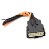FZJDSD Headlight Connector Harness 16-Wire CU2Z14S411ADA Compatible with Ford Mustang
