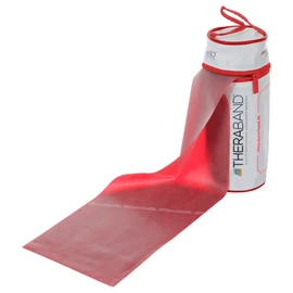 Thera-Band Exercise Band in Zipped Bag / 2.5 m, red, 2.50 m
