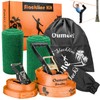 Beginner Slackline Kit, Oumers Slack Line Gift Set with 50ft