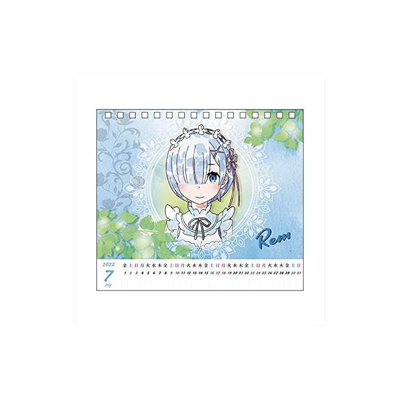 Re:Zero - Starting Life in Another World Desk Calendar