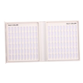 Housoutil Nail Art Supply Manicure Display Board 120 Nail Tips Sturdy Salon Home