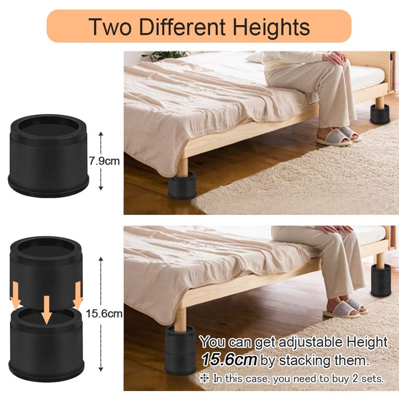 Uping Furniture raiser, bed raiser, table raiser, elephant foot, bed