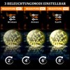 Charmofun Solar Pool Lighting Floating Pack of 2 Inflatable Solar