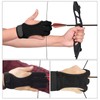 EMSea L/XL Archery Glove 3 Finger Shooting Hunting Leather Gloves