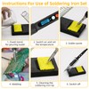 Soldering Iron Set, 60 W LCD Soldering Iron Adjustable Temperature