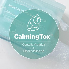 Mediheal MEDIHEAL Madecassoside Blemish Pad - Square Cotton Facial Toner Pads with Centella Asiatica & Madecassoside C Anti Blemish Face Pads to Improve Uneven Skin Tone - Vegan Face Gauze Wipes, 100 Pads