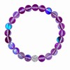 Hope Inspired Mystic Mermaid Glass Bracelet with 8 mm Glowing