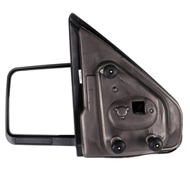 Aintier Tow Mirror Driver's side suitable for 2004-2014 For Ford For F150 Series Truck Pickup with Power Adjusted Heated No Turn Signal Light Black HousingTowing Mirror