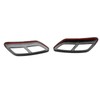 2PCS Exhaust Muffler Tail Pipe Cover Left Right Decorative Tail