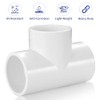 3/4" 10 Pcs Tee 3 Way Pipe Fittings (Socket x
