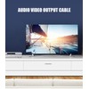 Av Cable, 3.5mm to RCA AV Output Cable for TV,