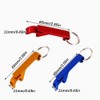 3 Pcs Bottle Opener Keychain, Bottle Opener Keyring, Mini Bottle