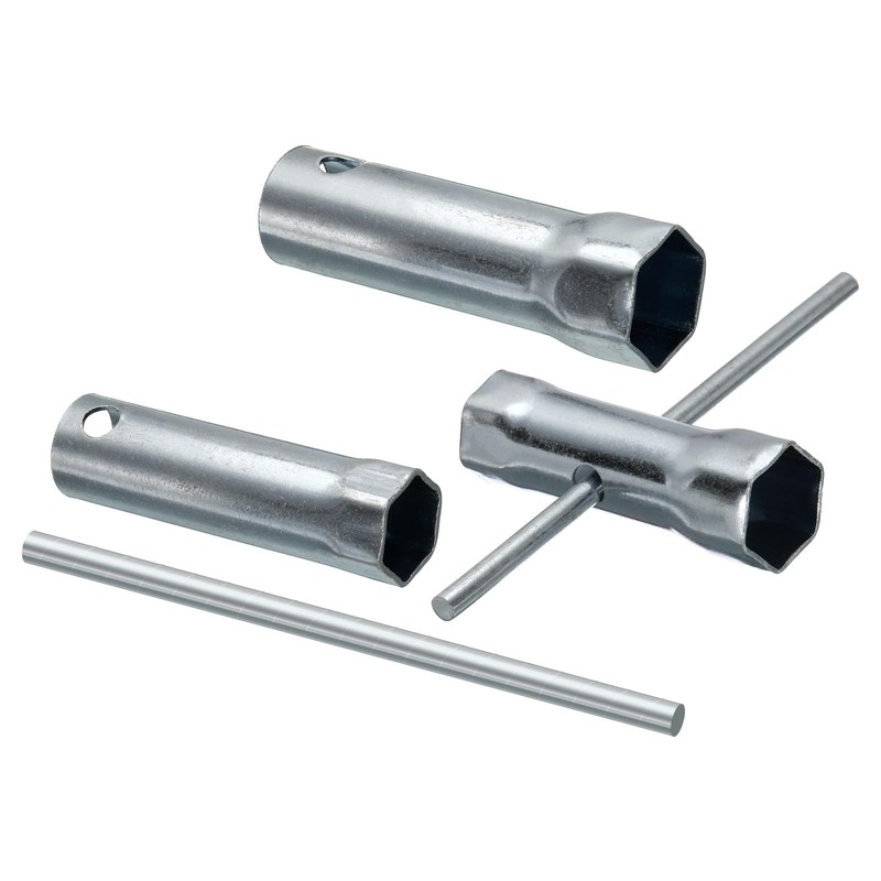 sourcing map 3 Pcs Dual-Ended Wrench Socket Spark Plug Spanner