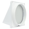 VONLIS Ventilation Grille Weather Protection Hood Ventilation Pipe ABS Diameter
