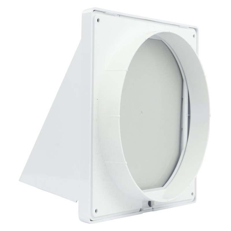 VONLIS Ventilation Grille Weather Protection Hood Ventilation Pipe ABS Diameter