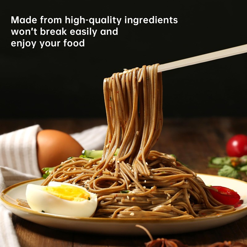 SSHAN Wooden Chopsticks Disposable - Individually Wrapped Disposable Chop Sticks,