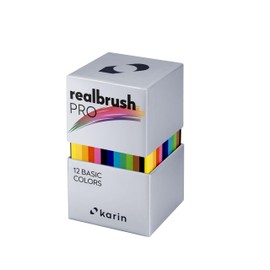 KARIN Realbrush PRO Basic Colors - a set of 12 brushes in an exclusive and protective case.