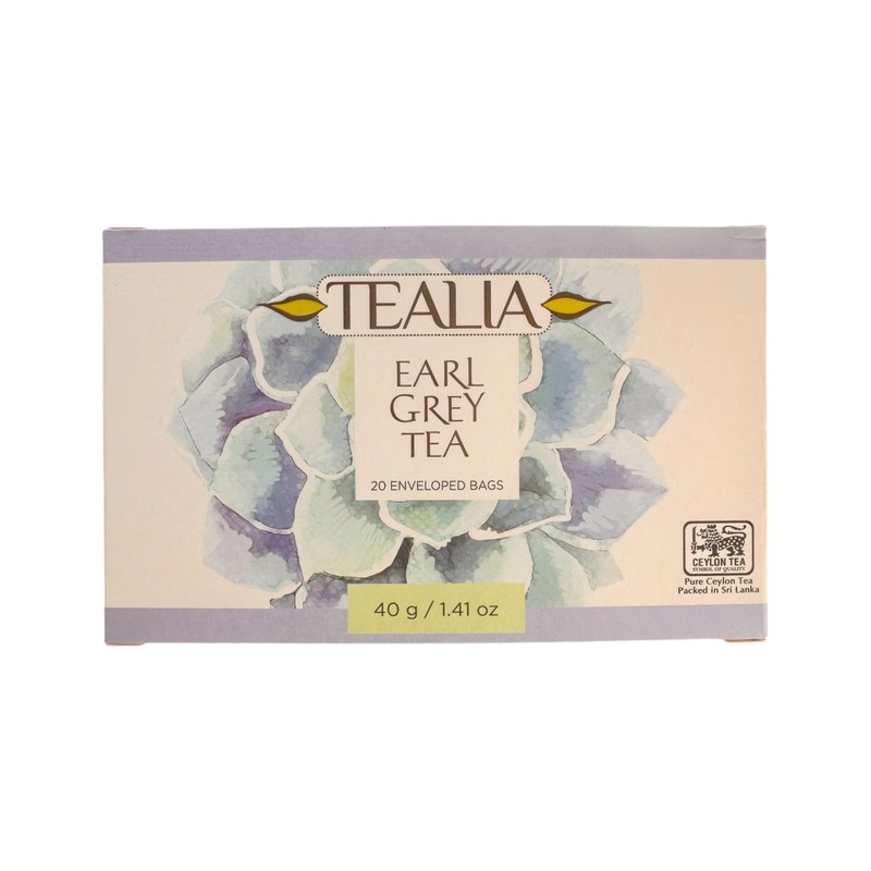 Tealia regular range - Earl Grey Tea 2 g x