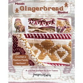Mosaic Gingerbread Blanket: Crochet a Festive Family Heirloom!