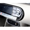Cnaurda Carbon Fiber Style Car Center Console Air Condition Panel